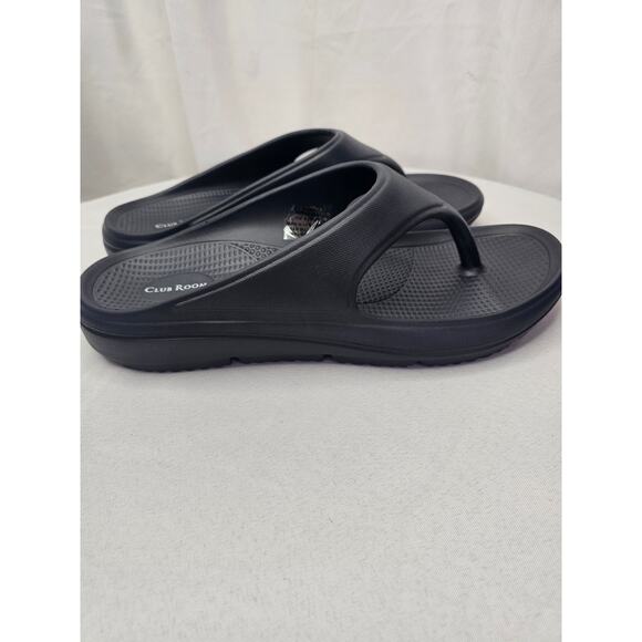 Club Room Men's Remy Thong Sandals Flip Flops Navy Size 9M NWT - Picture 5 of 6